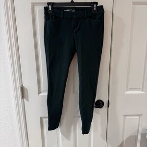Old Navy Pixie‎ Built-In Sculpt Pants - Size 4 (Dark Green)